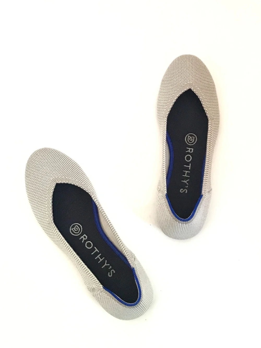 ROTHY’S The Flat Birdseye Flax Round Toe Women’s Size 5.5